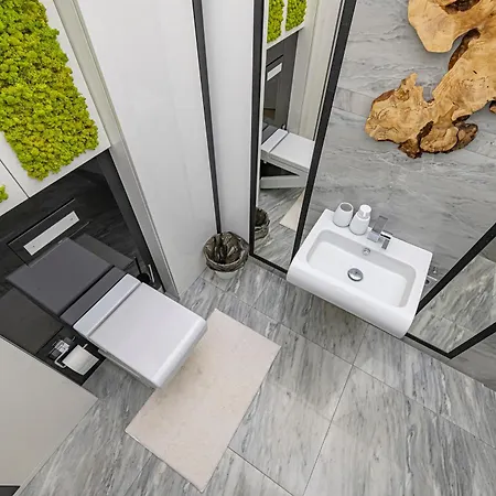 Modern White Moss Center Appartement *