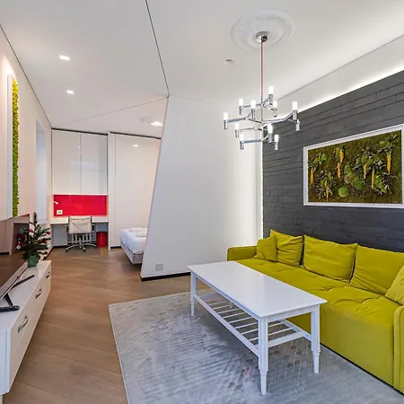 Modern White Moss Center Apartamento *