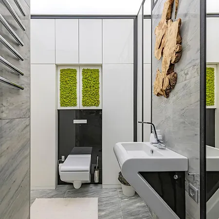 Modern White Moss Center Apartamento Kaunas