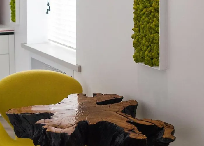 Appartement Modern White Moss Center Kaunas