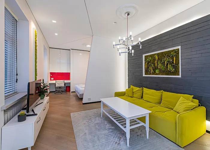 Modern White Moss Center Appartement *