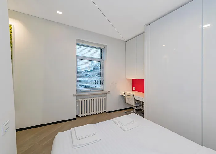 Appartement Modern White Moss Center Kaunas