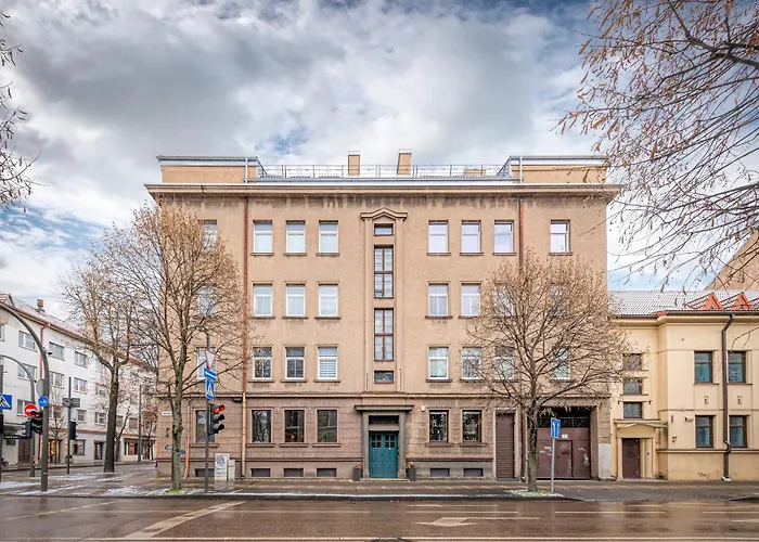 Appartement Modern White Moss Center Kaunas